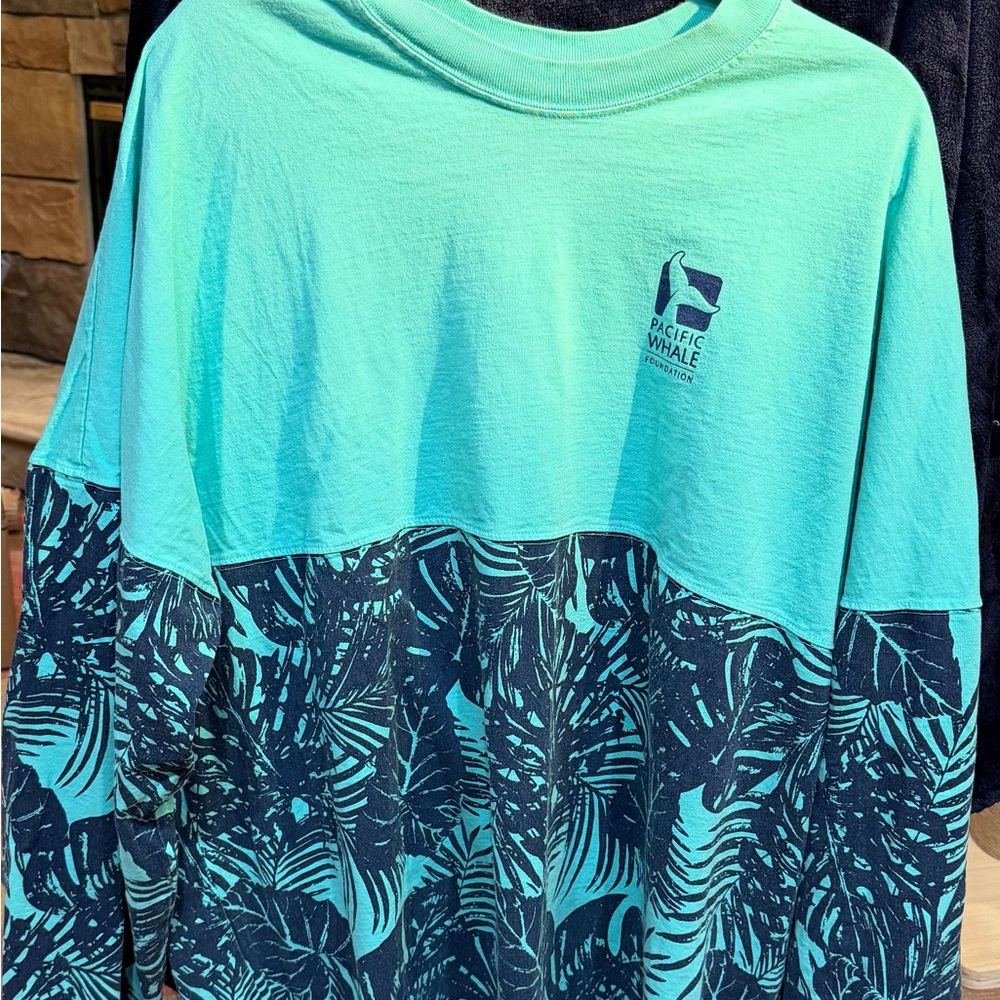 Spirit Jersey Teal and Navy Sweatshirt